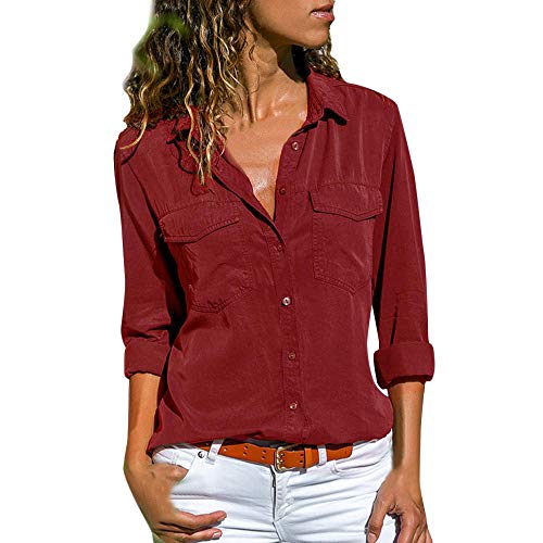 NEEDRA SALES Blouses Shirts Women V 