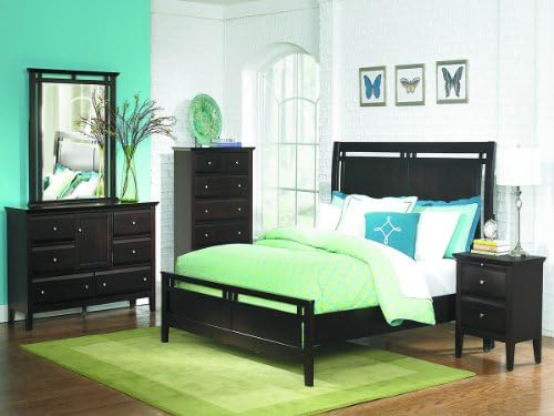 Verano 4 PC Eastern King Bedroom Set by Homelegance in Espresso