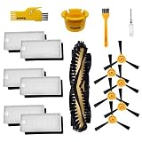 aoteng Accessories Kit for Ecovacs Deebot N79 N79S DN620 DN621 DN622 Robot Vacuum Cleaner Replacement Parts Pack of Main Brush, Hepa Filter, Side Brush