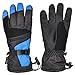 Womens Ski Gloves, Winter Warm 3M Insulation Outdoor Windproof Snow Gloves for Skiing, Snowboarding, Motorcycling, Cycling, Great Gift Idea