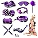 Handcuffs for Under Bed Restraint Kit Bondage Bondageromance Fetish Sex Play BDSM SM Restraining Straps Thigh Game Tie up Mattress Harness Things Blindfold Whips Toys Adults Women Men Couples