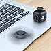 Magicfly Fidget Spinner and Fidget Cube : Stress Reducer Perfect For ADD, ADHD, Anxiety & Autism Adult Children (Black)