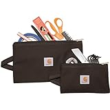 Carhartt Legacy Utility Pouch, Set of 2, Black