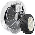 SpiderMaker SpiderFlex Matte Finish Flexible TPE (Matte TPU) 3D Printing Filament - Shore 75A, 1.75mm, 500g (Coal Black)