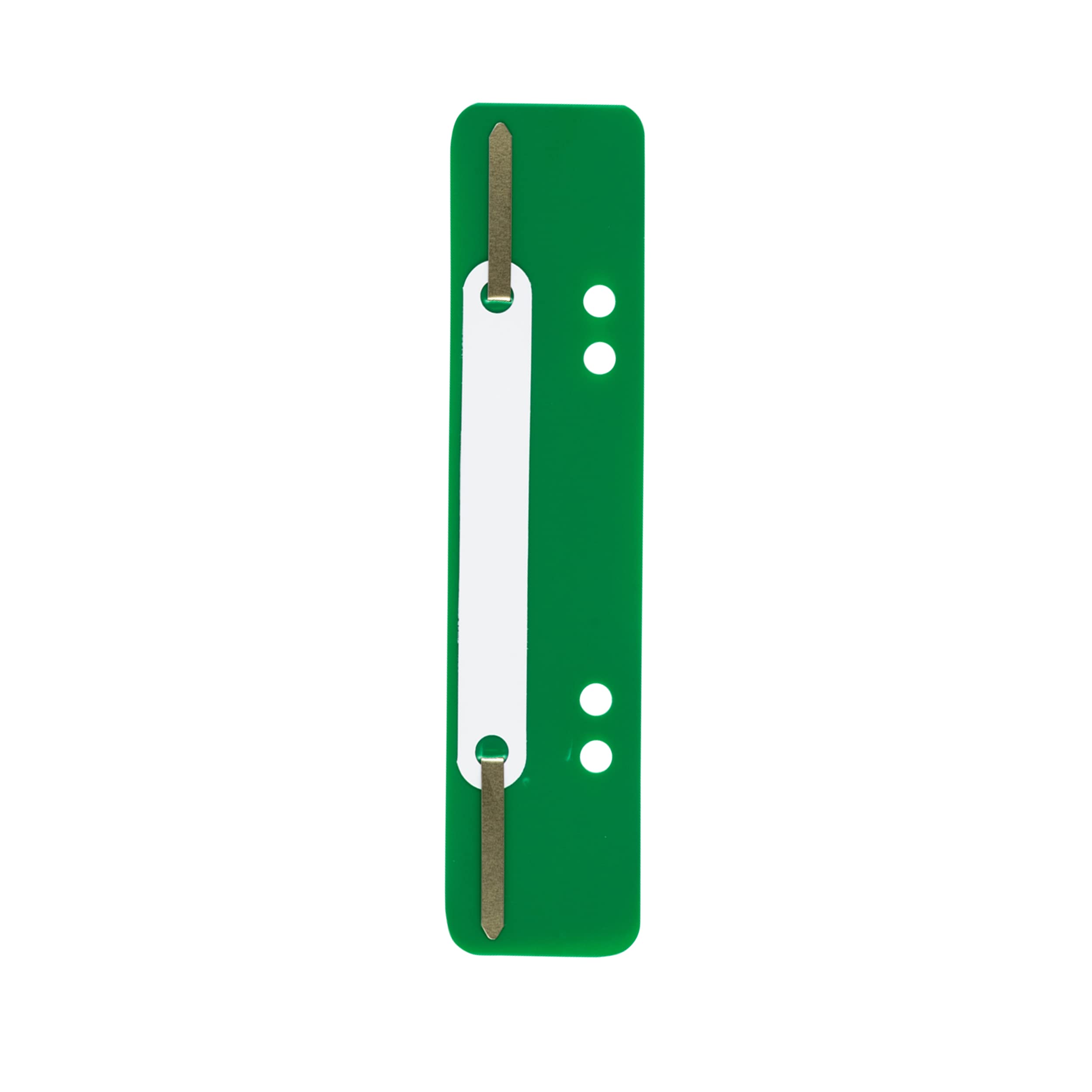Elba 27591GN Filing Strips Short for DIN A4 and A5 PP Pack of 100 Green