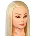 Neverland Beauty 22 Inch 30% Real Hair Hairdressing Cosmetology Training Head Blonde Mannequin Head Hairdresser Training Head w/Clamp For College and Professional Use #613