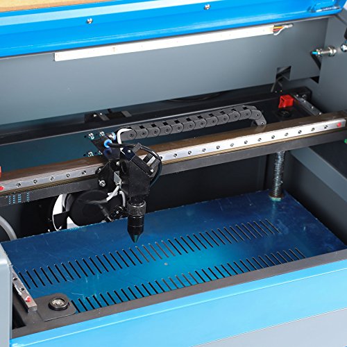 Orion Motor Tech 50W CNC CO2 Laser Engraving Cutting Machine, 110V Laser Engraver Cutter Printer for Wood, Glass, Acrylic DIY with Auxiliary Rotary Device(12 x 20 Inches Engraving Area)