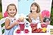 Little Treasures 40 Pcs MINI SIZED Toy Cooking Pretend Play Food Set