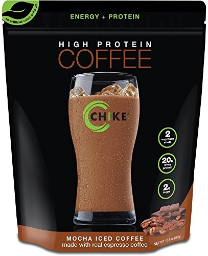 Chike Nutrition High Protein Coffee Mocha Iced Coffee, 1.1 lb / 498 g