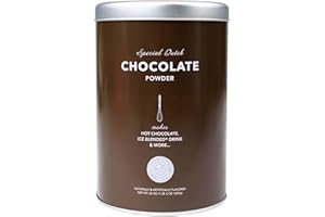 The Coffee Bean & Tea Leaf, Dutch Chocolate Powdered Creamer for Coffee, Lattes, Smoothies, Drinks, Baking, 22oz. Tin, 2 Pack