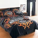 Harley-Davidson Tattoo Twin Comforter