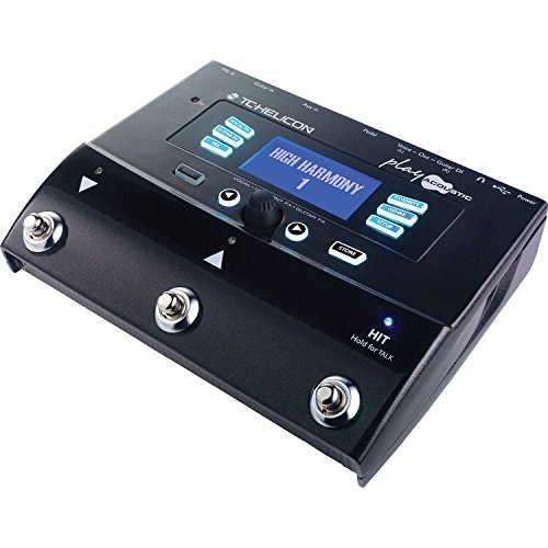 TC-Helicon Play Acoustic Guitar & Vocal Digital Multi-effect Pedal with 1 Year Free Extended Warranty
