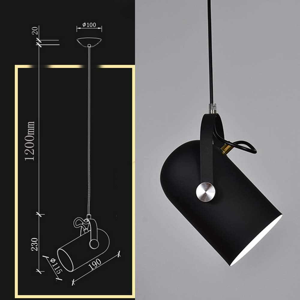 modern nordic angled drop light