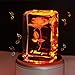 LIWUYOU Colorful Rose 3D Crystal Music Box I Love You Romantic, Bluetooth Base