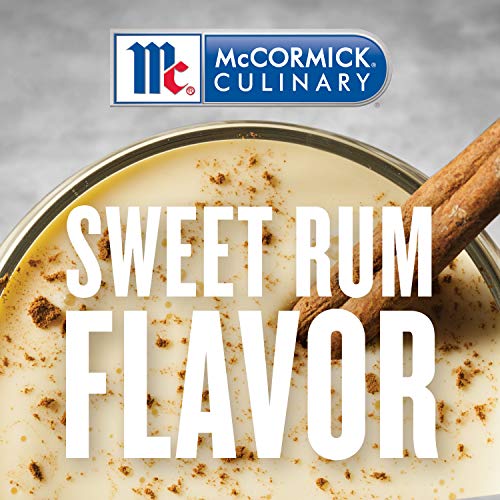 McCormick Culinary Imitation Rum Extract, 16 fl oz One 16 Fluid Ounce