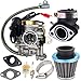 139QMB Carburetor for GY6 50CC 49CC 4 Stroke Scooter Taotao Engine 18mm carb+ Intake Manifold Air Filter by TOPEMAI