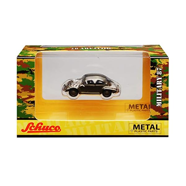 Volkwagen Käfer Coupe Armee Militär Deutsche Bundeswehr H0 1/87 Schuco Modell Auto – Bild 4