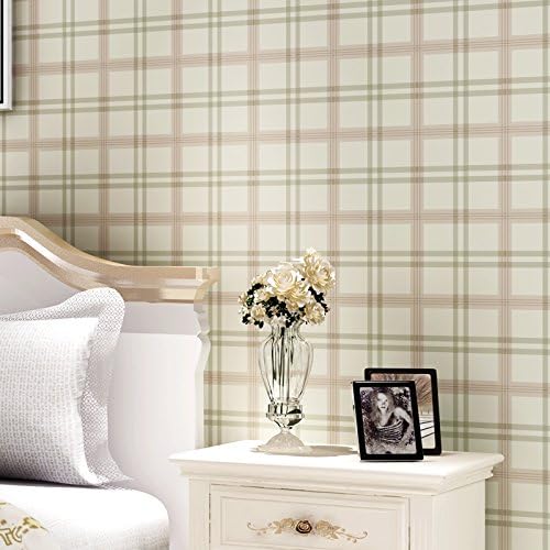 Sudost Asien Stil Vliestapete Blau Grune Streifen Karo Tapete Hintergrund Schlafzimmer Wohnzimmer Bekleidungsgeschaft Rot Und Grun Wp39192 Amazon De Baumarkt