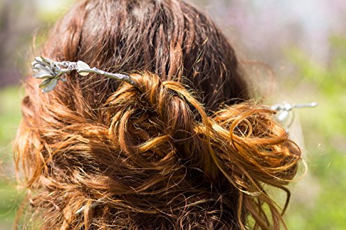Morea's Dryad Hairsticks (Celtic, Viking, Bridal, Boho, Festival, Fae, Fantasy, Renaissance Costume, Gift, New Age, New Year, Greek)