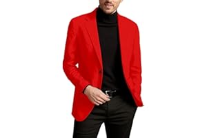 SHUZHXLZANGY Mens Blazers and Sport Coats Slim Fit Jackets for Men Casual Blazer Suit Formal Business