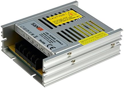 SANPU SMPS LED Power Supply 100W 24V 4.16A Constant Voltage 120V AC to DC Transformer Driver