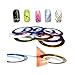 BONAMART World Pride Nail Tape Stripe Decoration Sticker Hologram, Set of 10