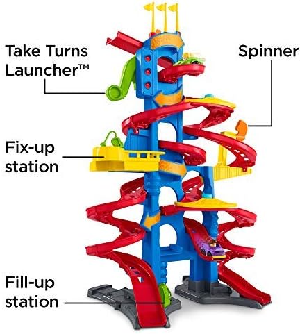 little people car tracks