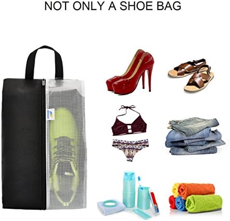 Lermende Travel Shoe Bags Waterproof Nylon Organizer Storage Tote Pouch 5pcs 4 Lermende Travel Shoe Bags Waterproof Nylon Organizer Storage Tote Pouch 5pcs