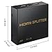 AstroAI 4K 1X2  HDMI Splitter 1 In 2 Out Amplifier Ver 1.4 Support 3D 1080P