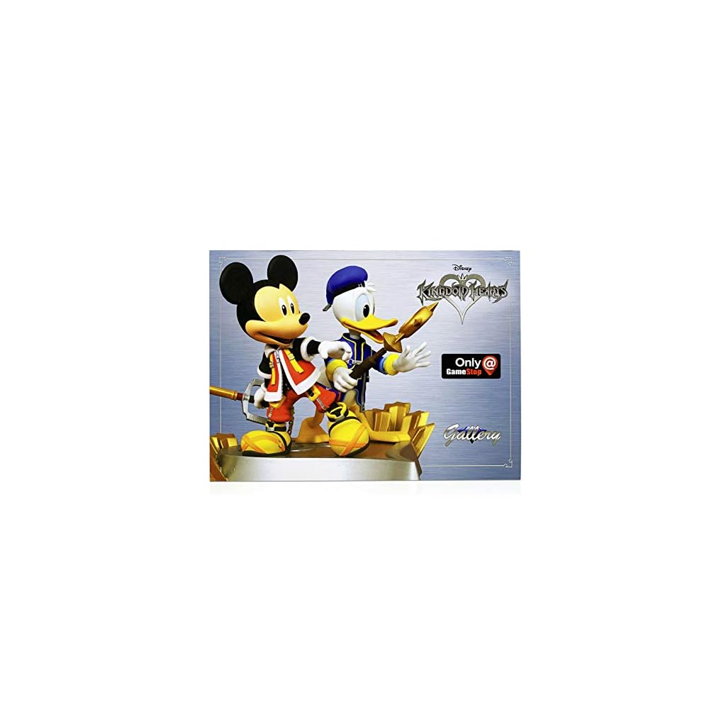 Kingdom Hearts Disney Mickey Mouse Donald Duck Gallery Figure Statue