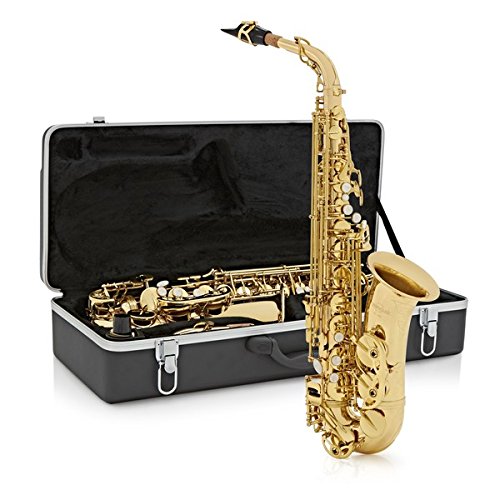 Alto Saxophone by Gear4music Light Gold Amazon.co.uk Musical Instruments