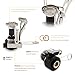 Camp Stove, Petforu Ultralight Portable Outdoor Camping Stove Hiking Backpacking Picnic Cookware Cooking Tool Set Pot Pan & Piezo Ignition Canister Stove & Canister Stand Tripodthumb 3