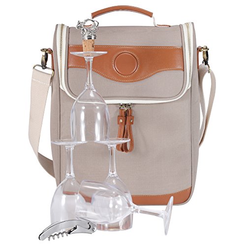 Inno Stage 3bottle Wine Carrier Bag Champagne Carrying Tote Bags
