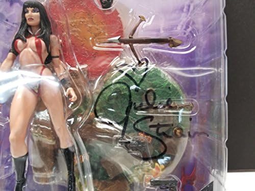 Tower Records Exclusive Julie Strain Vampirella Action Figure Signed by Julie Strain