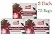 Badia Hibiscus Tea/Sorrel (3 Pack) 75 Bags(Natural Antioxidant)