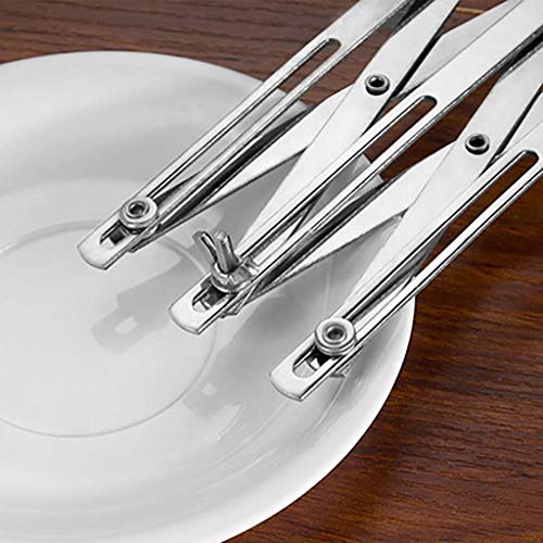 Stainless Steel Pizza Cutter, Nesee Multi Wheel Brownies Cookies Cake Pastry Cutter Straight Fluted Cutter Pizza Rocker Cutter - Super Sharp Easy to Clean Slicer (E)