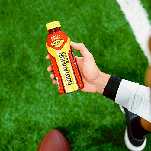 BODYARMOR EDGE Sports Drink with Caffeine, Power Punch, Potassium