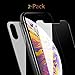 Conleke Front Back Screen Protector for iPhone Xs Max [2-Pack], Tempered Glass [3D Touch] Front Rear Anti-Fingerprint/Scratch Compatible with iPhoneXs Max (6.5 inch)