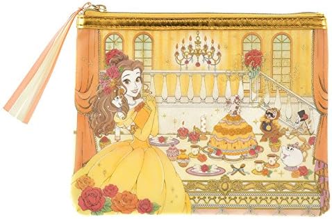Disney Japan Beauty and the Beast Belle Princess Party Pen Case Pencil Pouch, Japan Import