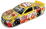 Autographed Kyle Busch 2016 M&M's Red Nose Kansas Win 1:24 Scale Diecast Car Includes Certificate of Authenticity