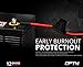 OPT7 12 Gauge 500W 1-Way LED Light Bar Wiring Harness w/Switch - 11ft Dimmer Strobe Waterproof Relay