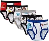 Handcraft Little Boys' Lego Ninjago  Brief (Pack of 5)