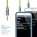 Sentey LS-6610 Cable Audio Stereo 3.5mm Male to Male Aux Cable - 1.5 Meter / 5 Feet - Green
