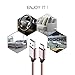Samsung Galaxy S8 Charger Cable, BeneStellar 2-Pack 5ft / 1.5m USB 3.1 Type C Nylon Braided Cord for Samsung Galaxy S9 / Note 8 / S8 / S8 Plus, LG V20, Nintendo Switch, Google Pixel and More (Pink)