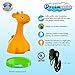 Dreampanion Portable Soothing LED Kids Night Light Lamp - Rechargeable with Wireless Charging Base (No Batteries Needed) - Transforms Kids Bedroom into a Tranquil and Relaxing Sleep Environment
