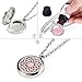 joymiao Essential Oils Necklace Women - Aromatherapy Pendant Diffuser Stainless Steel Locket - Perfume Jewelry for Gifts