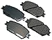 Akebono ACT908 ProACT Ultra-Premium Ceramic Front Brake Pad Set