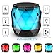 LED Bluetooth Speaker,LFS Night Light Wireless Speaker,Untra Mini Speaker,Diamond Shape Portable Wireless Bluetooth Speaker,Multi-Colored auto-Changing RGB LED Themes,Handsfree/TWS Supported …thumb 1