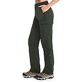 Moosehill Women's Hiking Pants Lightweight Quick Dry Water Resistant Cargo Travel Work Summer Pants for All Seasons