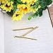ULKEME 19pcs 2.2mm Width Brass Fret Wire Fretwires for Classical Acoustic Guitars